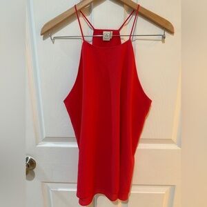 Paper Crane Red Tank Top